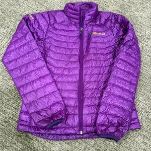 Marmot Vibrant Purple Quilted Jacket Medium